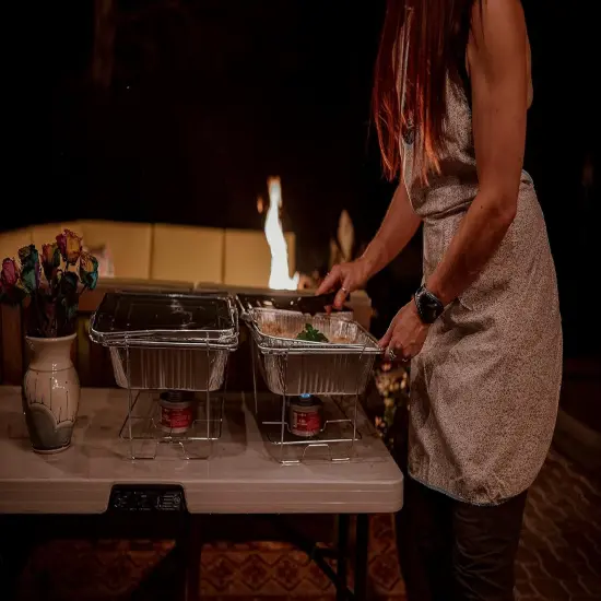 33-Piece Disposable Chafing Buffet Set {5}