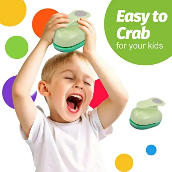 Circle Punch, 1.75 Inch Circle Hole Punch, Craft Paper Punch Circles Craft Punch Handmade Paper Punch for Crafting Scrapbooking Cards Arts Fun Projects {3}