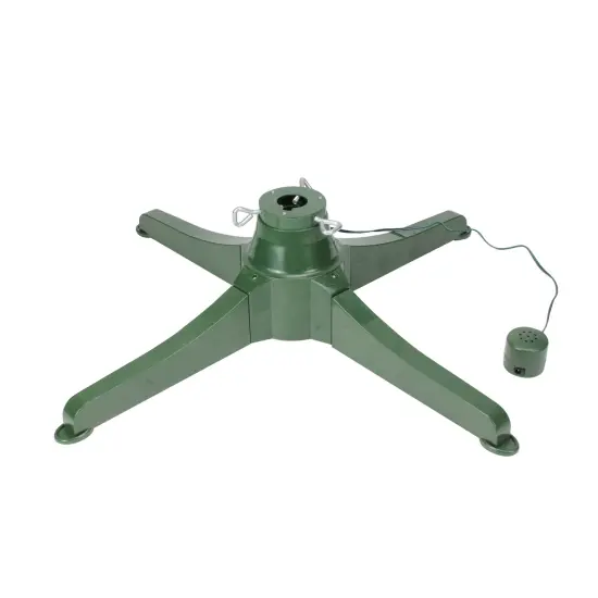 Northlight 25" Green Musical Rotating Christmas Tree Stand for Artificial Trees up to 7.5' {1}
