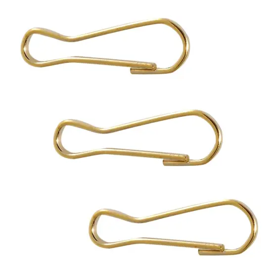 Lanyard Hook Clasp 3/4" Gold Color (Package of 10) {2}