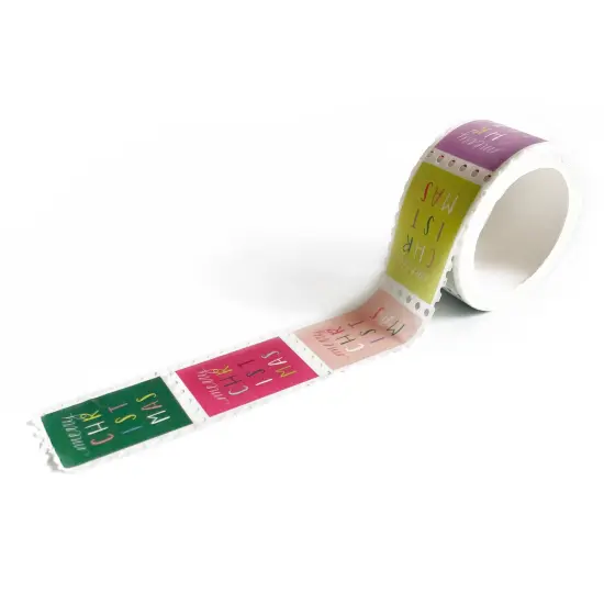 happy christmas stamp washi tape | funday goods {1}
