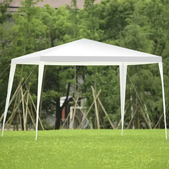 10 x 10 Feet Outdoor Wedding Canopy Tent for Backyard {2}