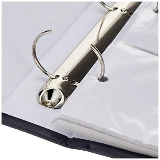 3-Ring Photo Album 300 Pockets Hold 4x6 Photos, Navy Blue {5}