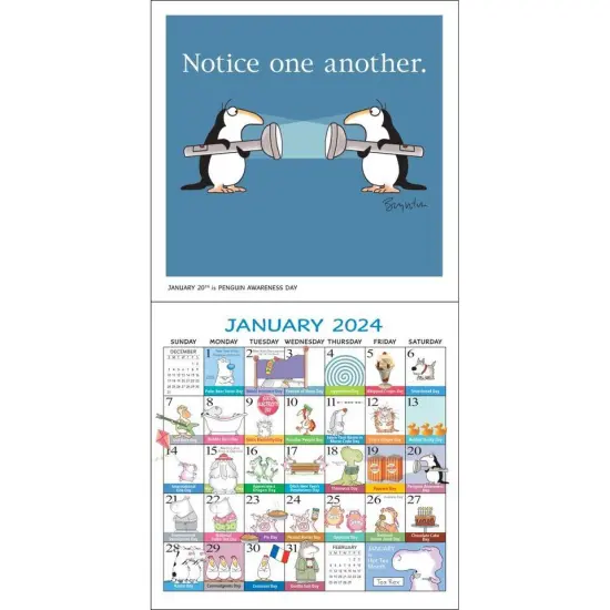 Every Days a Fabulous Holiday 2024 Wall Calendar. {2}