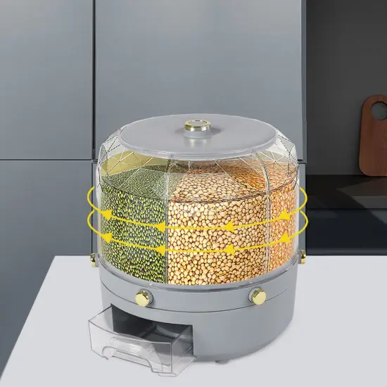 Rice Dispenser Dry Grain Food Storage Container {3}