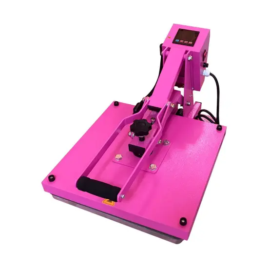 Swing Design 15" x 15" PRO Slide Out Heat Press - Pink {6}
