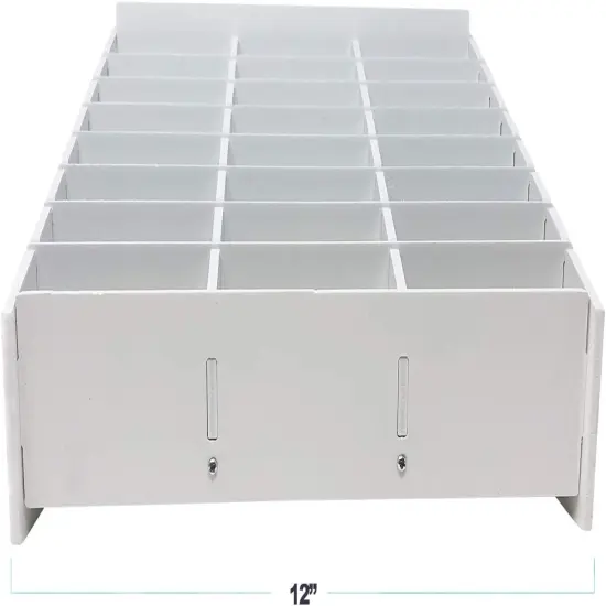Classroom Cell Phone Storage Cubby and Calculator Storage Caddy Box for Classrooms 24 Slots Cell Phone Holder for Classroom {4}