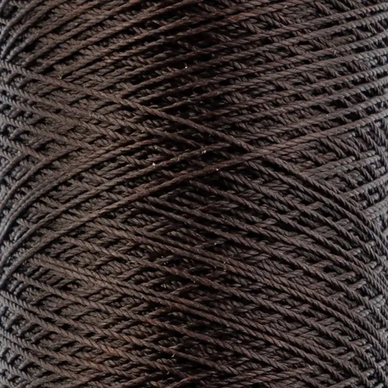 Gudebrod 0.015" Waxed Polyester Thread 500ft | Made In USA Dark Brown {3}