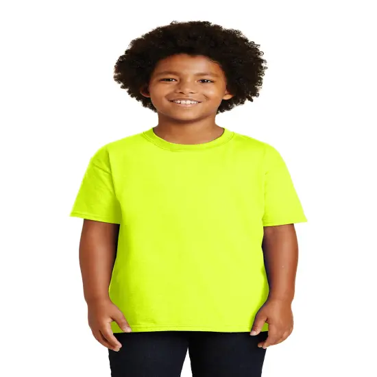 Cotton T-Shirt for Teenagers | RADYAN&reg; Safety green {1}