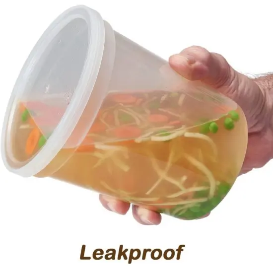 Deli food Microwavable Storage Containers with Lids {1}