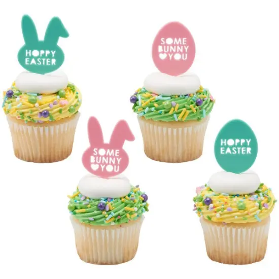 Some Bunny Loves You DecoPics&reg; Cupcake Decoration, 12ct {2}