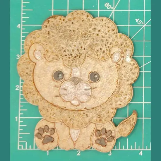 Baby Lion Silicone Freshie Mold {2}