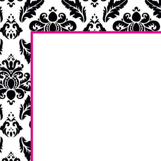 Great Papers! Black and White Damask Stationery Letterhead, Invitations and Announcements, Printer Friendly, 8.5"x11", 80 Pack {2}