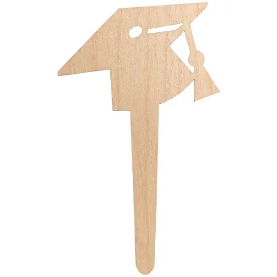 Grad Cap DecoPics&reg; Cupcake Decoration, 12ct {1}