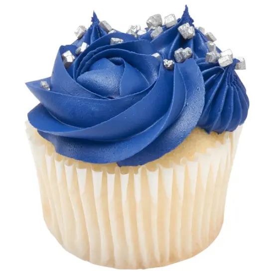 Silver Shimmer Rocks Sugar Candy Decorations {3}