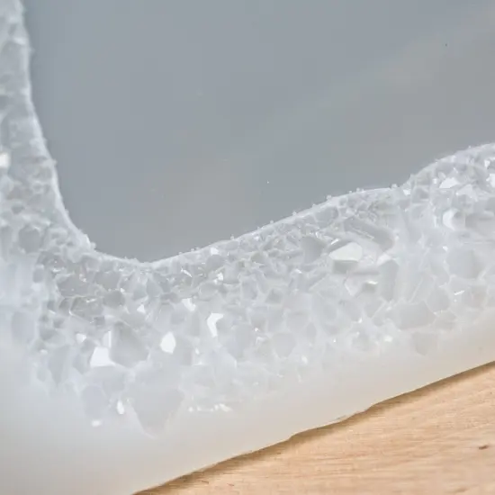 Handmade Crystal Edge Square Silicone Mold {3}