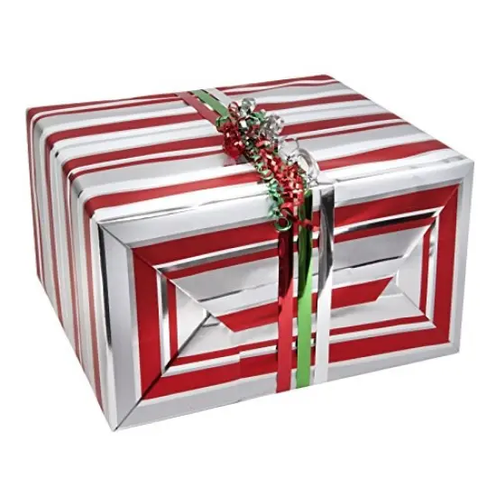 30 Christmas Self Adhesive Gift Bows and 8 Rolls of Christmas Curling Ribbons by Gift Boutique {3}