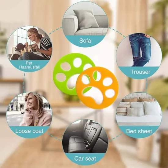 Kitcheniva Reusable Laundry Pet Hair Remover Fur Catcher {6}