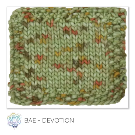 DIY Winter Hat Knit Kit. Includes Bulky Superfine Merino Wool Yarn, Printed Pattern, Pom-Pom, Rim Tag. Soft, Cozy, Great for Gifts Devotion {2}