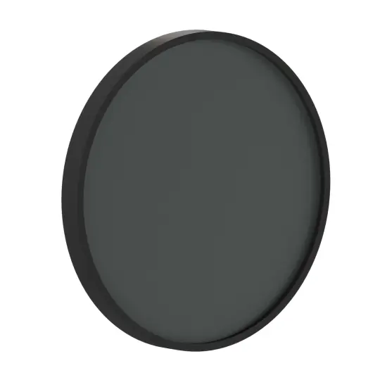 HBCY Creations Round Wood Framed Wall Mounted Magnetic Chalkboards with Eraser and Chalk {5}