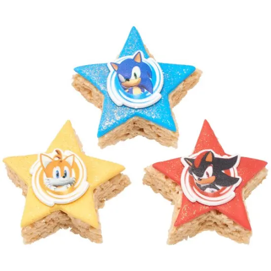 Sonic, Tails and Shadow Cupcake Rings, 12ct {4}