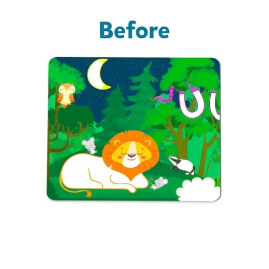 Dot It Animals, No Mess Sticker Art for Kids, Craft Kits, DIY Activity, Gifts for Boys & Girls Ages 3, 4, 5, 6, 7, Travel Toys for Toddlers {5}