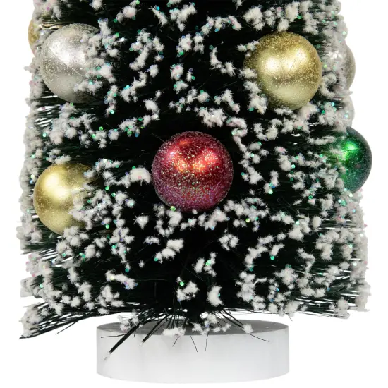 Northlight 12&rdquo; Green Frosted Sisal Pine Artificial Tree Christmas Tabletop Decor {7}