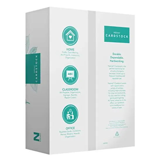 300 Sheets, 199 gsm, 94 Brightness, 8.5" x 11" - MORE SHEETS! (91635) {1}