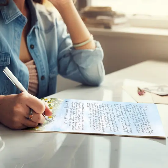 Great Papers! Daisy Day Stationery Letterhead, Invitations and Announcements, Printer Friendly, 8.5"x11", 80 Pack {4}