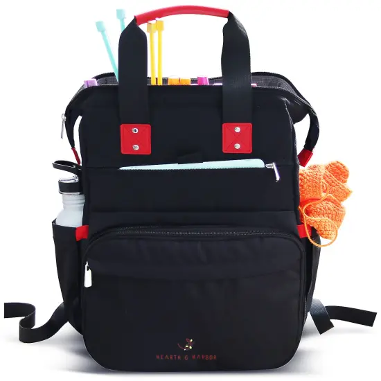 Hearth & Harbor Crochet Backpack Organizer {1}
