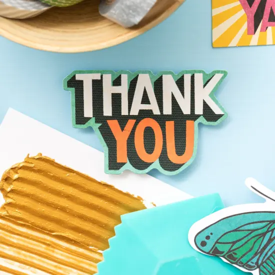 Vicki Boutin Color Kaleidoscope Ephemera Die-Cuts 50/Pkg-Cardstock Frames & Journaling {4}