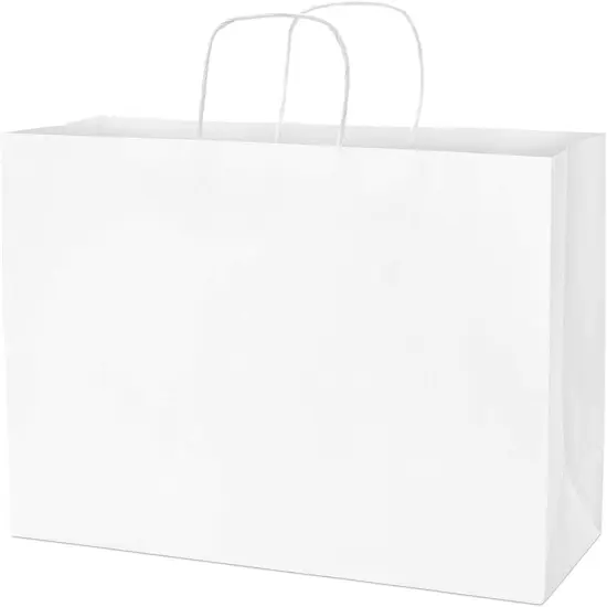 Any Size Kraft Paper Bags Party Shopping Gift Bags with Handles {4}