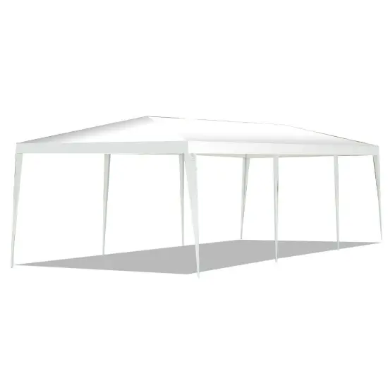 10' x 30' Waterproof Gazebo Canopy Tent with Connection Stakes and Wind Ropes {1}