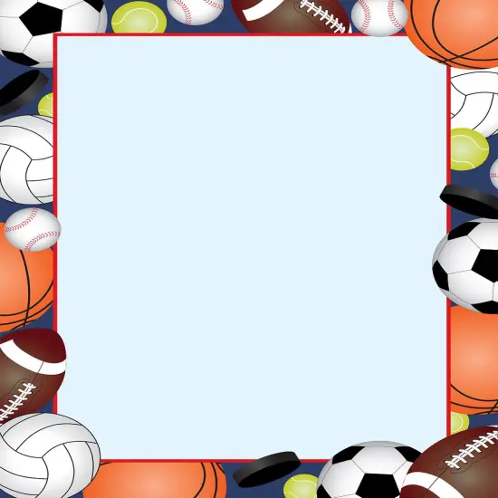 Great Papers! Team Sports Stationery Letterhead, Invitations and Announcements, Printer Friendly, 8.5"x11", 80 Pack {1}