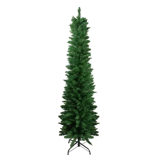 Northlight Pencil Northern Balsam Fir Artificial Christmas Tree - 6' - Unlit Green {1}