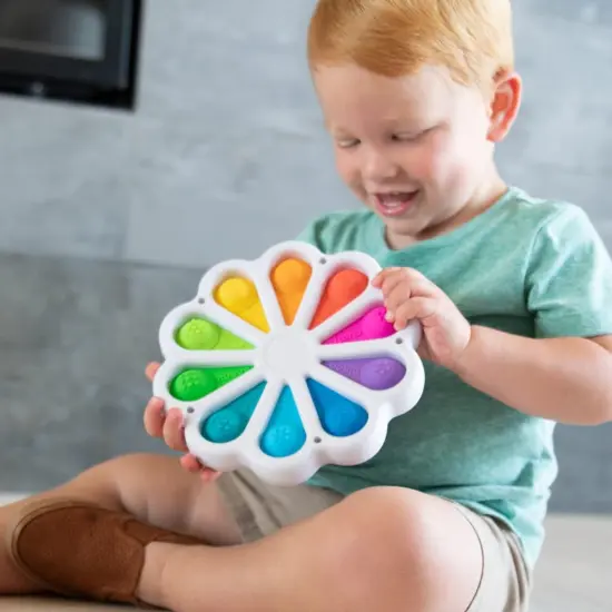 Fat Brain Toys Dimpl Digits, Number Learning Toy for Toddlers, Early Development, Educational, Push and Pop, Sensory Toy for Babies, Colourful Toy for Boys and Girls Aged 2 Years and Older {4}