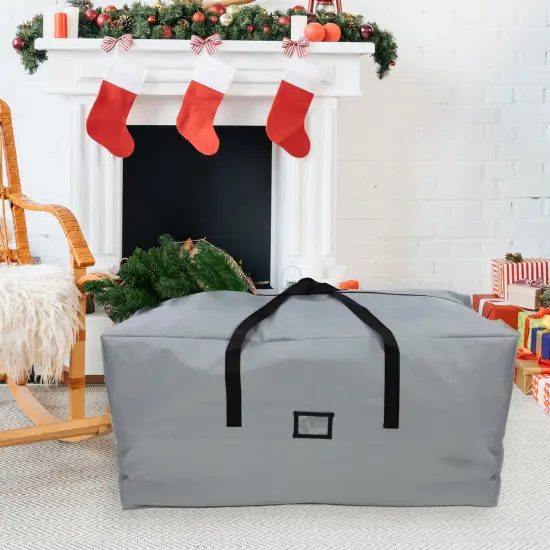Northlight 43" Gray and Black Multipurpose Storage Bag {3}