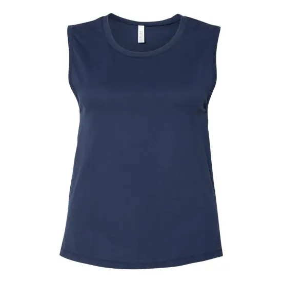 BELLA + CANVAS&reg; Women's Jersey Muscle Tank - 6003 Navy {1}