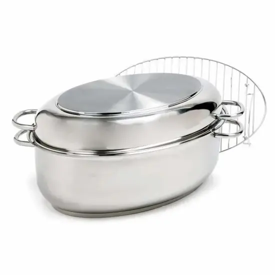Stainless Steel Roaster (12qt) {3}