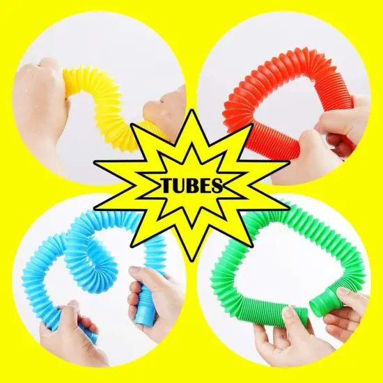 Kitcheniva Pop Tube Sensory Fidget Anti Anxiety Toy Kids 6PCS {3}