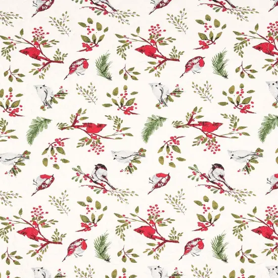 Sprig Birds 48" x 60" Throw Blanket {3}