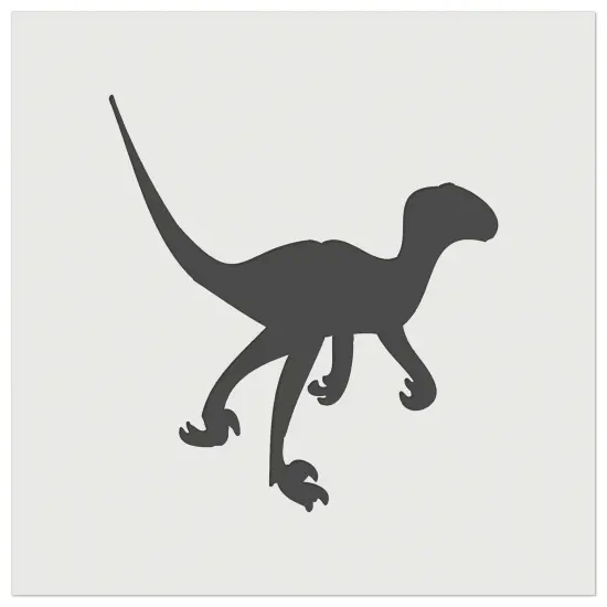 Velociraptor Dinosaur Solid Wall Cookie DIY Craft Reusable Stencil {2}