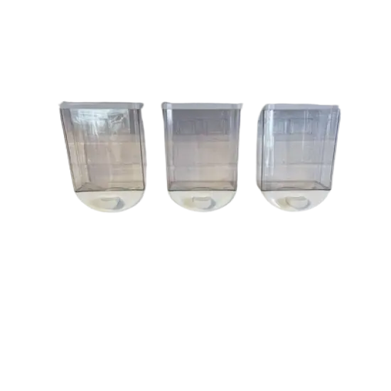 3 Pcs Rice Grain Cereal Dispenser Food Storage Container {1}