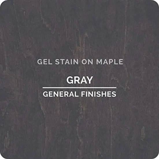 Oil Base Gel Stain, 1/2 Pint, Gray {4}