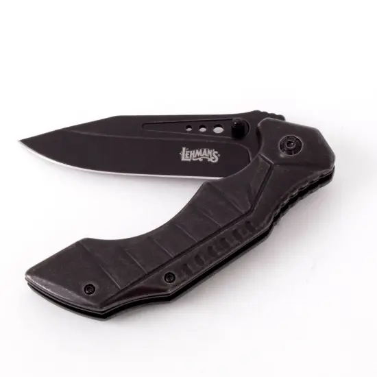 Lehman's Smithy's Lockback Folding Knife, Compact, All-Purpose Pocket Knives with Stainless Steel 4 inch Blade {3}