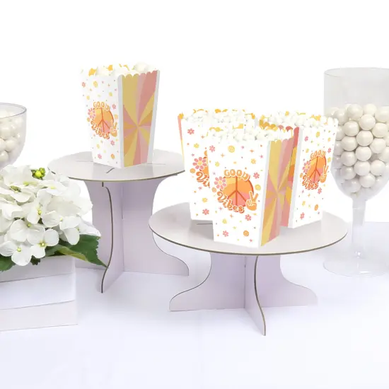 Big Dot of Happiness Stay Groovy - Boho Hippie Party Favor Popcorn Treat Boxes - Set of 12 {3}