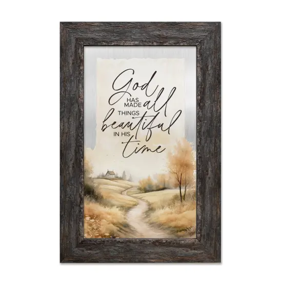 God Has Made Metalscape Framed Wall Art - 8 inches x 12 inches {1}