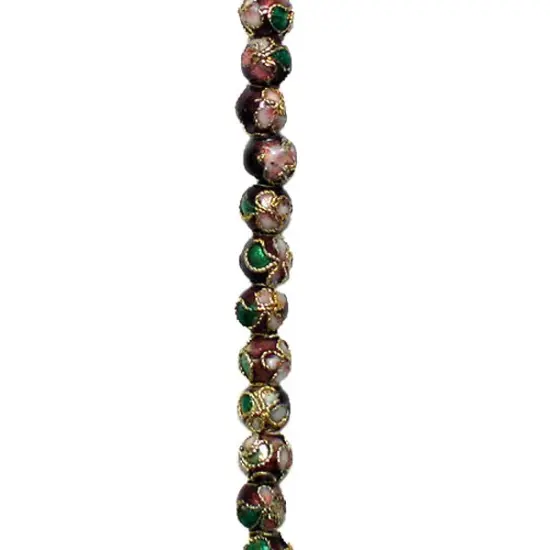 6 Packs of Cloisonne Bead 8 Inch Strand {1}