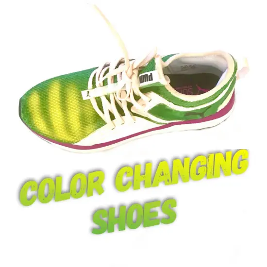 Universal Magic Paints Thermochromic Heat Sensitive for Secret Messages Color Changing T-Shirts & Shoes Black to yellow {12}