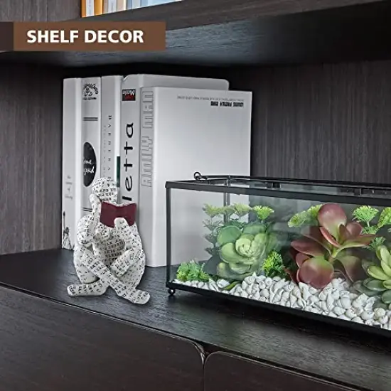 1 Pack Home Decor Pulp Reading Women Thinker Statue Aesthetic Sculpture Room Decor Modern Abstract Decoration on Shelf Table Desk for Living Room Office Bedroom A {1}